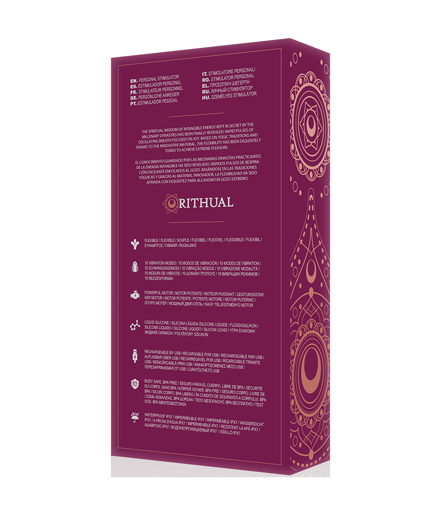 RITHUAL - STIMULATEUR KRIYA RECHARGEABLE ORCHIDÉE G-POINT