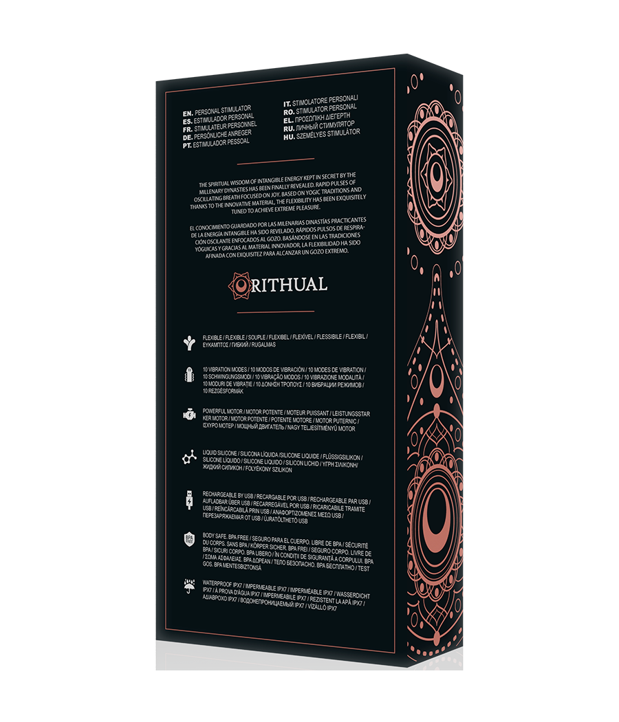 RITHUAL - KRIYA STIMULAODR RECHARGEABLE G-POINT BLACK