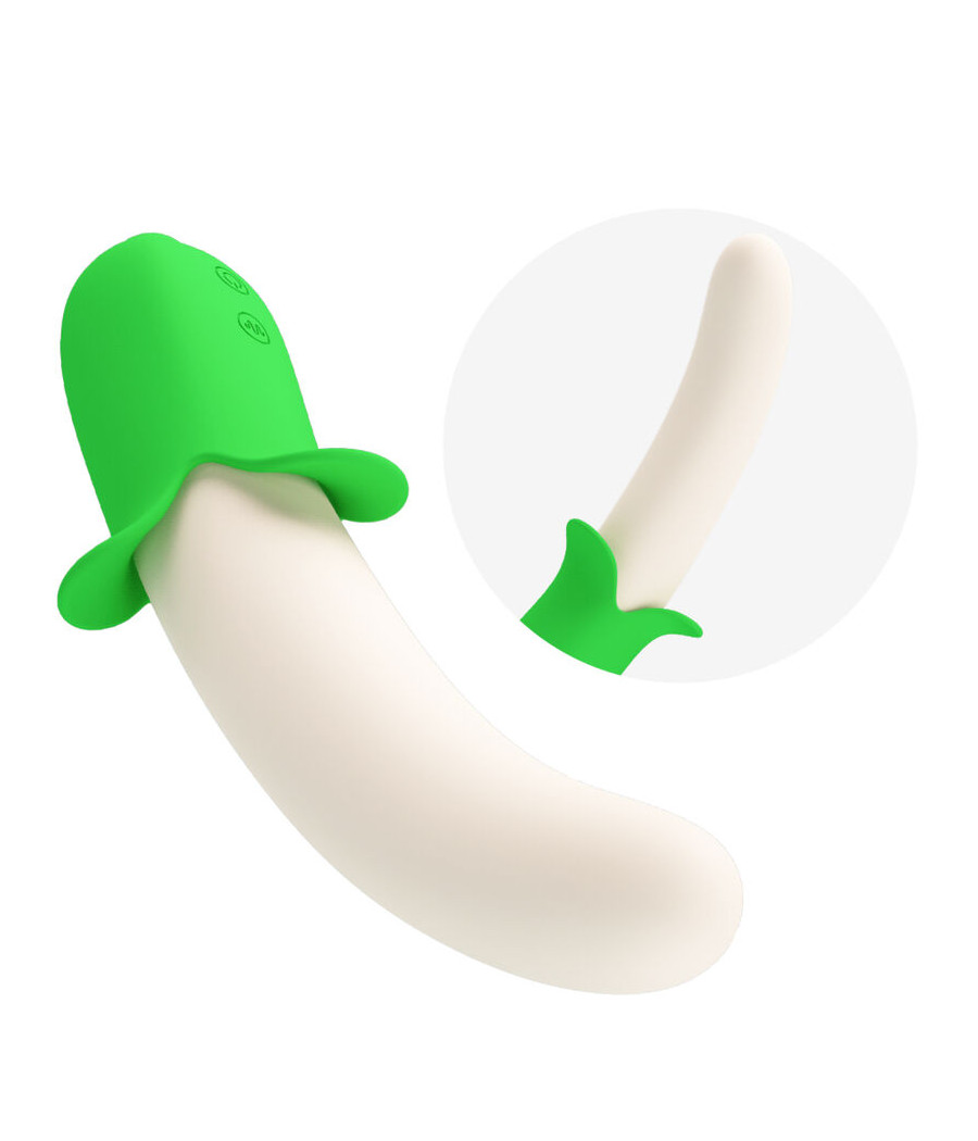 PRETTY LOVE - BANANA KNIGHT SUPER PUISSANCE 7 VIBRATIONS EN SILICONE