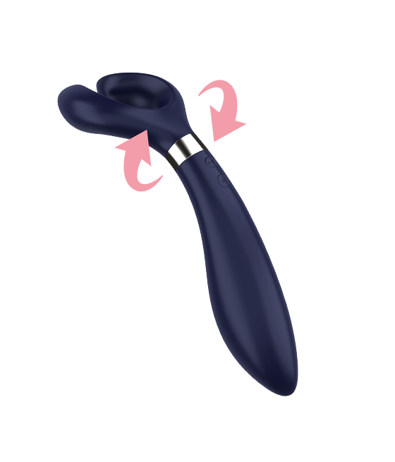 SATISFYER - ENDLESS FUN MULTI VIBRATOR 3 BLAU
