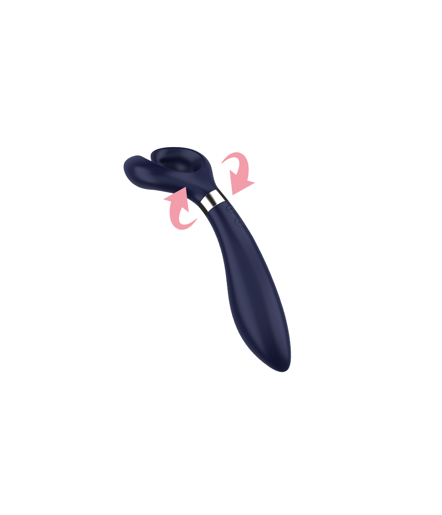 SATISFYER - ENDLESS FUN MULTI VIBRATEUR 3 BLEU
