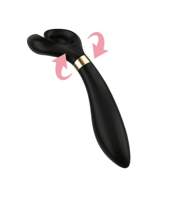 SATISFYER - ENDLESS FUN MULTI VIBRATEUR 3 NOIR