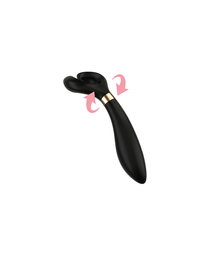 SATISFYER - DIVERTIMENTO INFINITO MULTI VIBRATOR 3 NERO