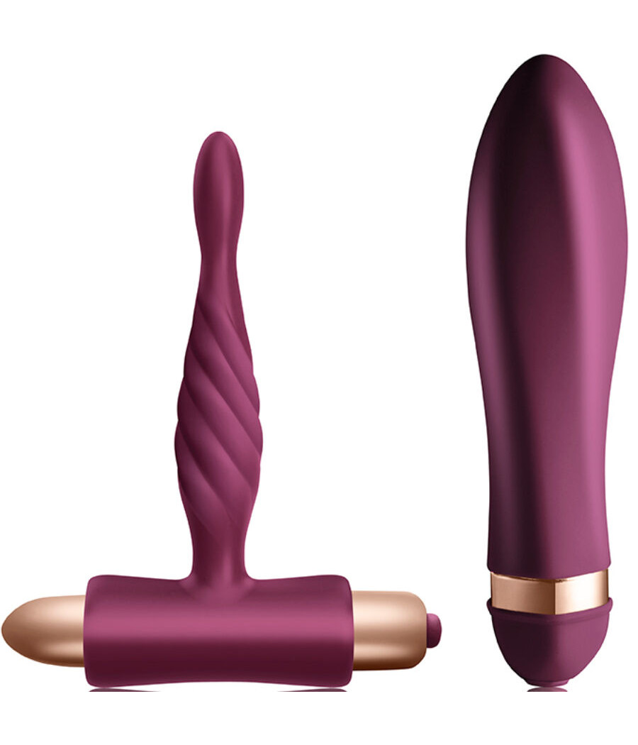 CLIMAXIMUM - DARE KIT TWISTED VIBRATOR + ANAL PLUG ANFÄNGER