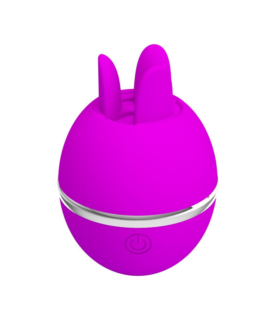 PRETTY LOVE - VIBRATORE IN SILICONE TONDO VIOLA GEMINI BALL