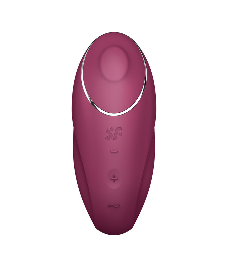 SATISFYER - TAP & CLIMAX 1 VIBRADOR LAY-ON ROJO