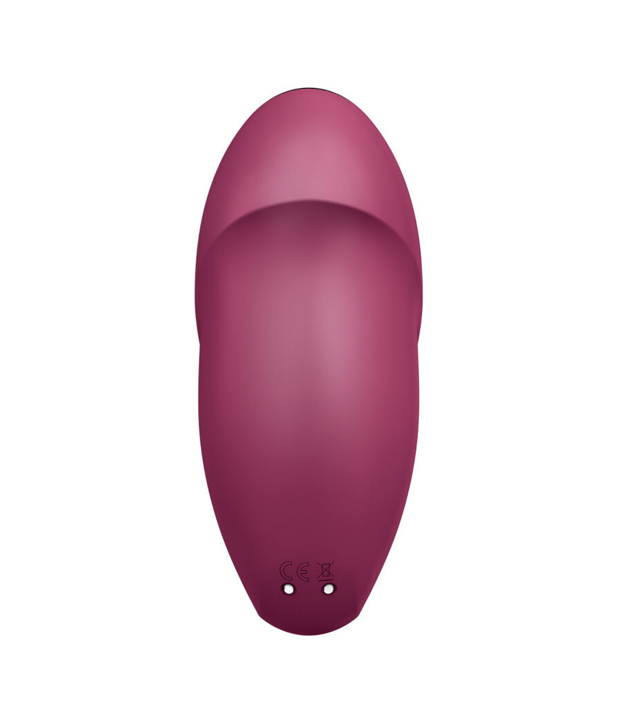 SATISFYER - TAP & CLIMAX 1 VIBRADOR LAY-ON ROJO