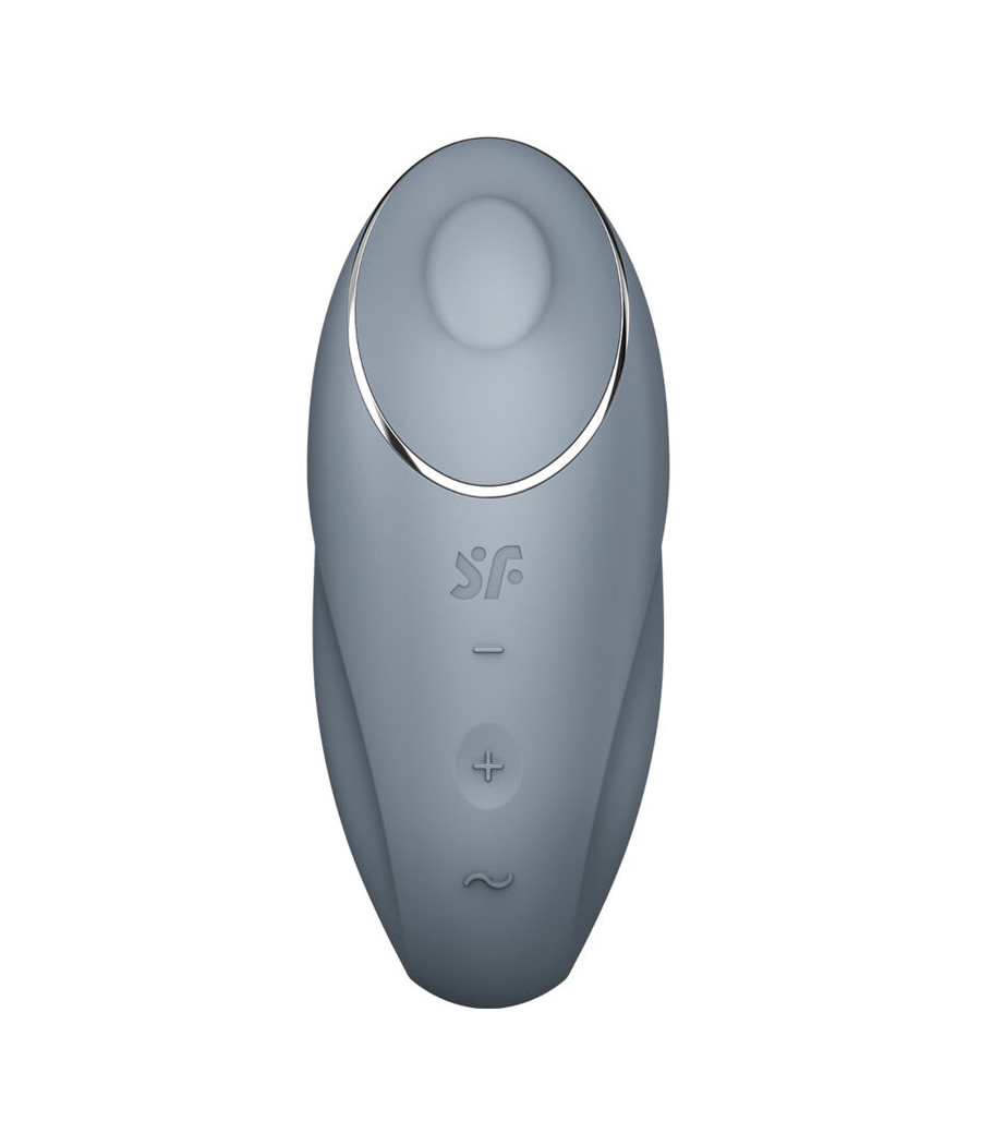 SATISFYER - TAP & CLIMAX 1 AUFLEGVIBRATOR GRAU