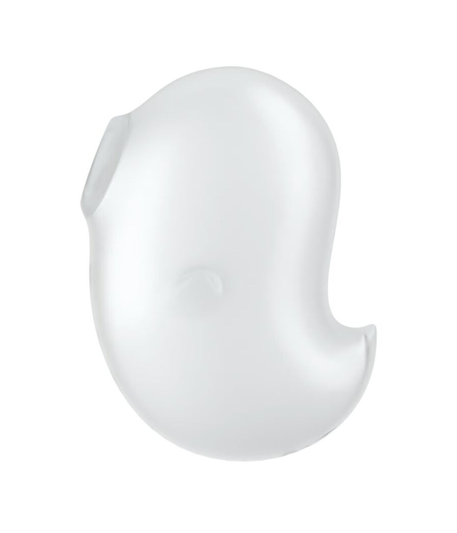 SATISFYER - CUTIE GHOST VIBRATEUR  POSER BLANC