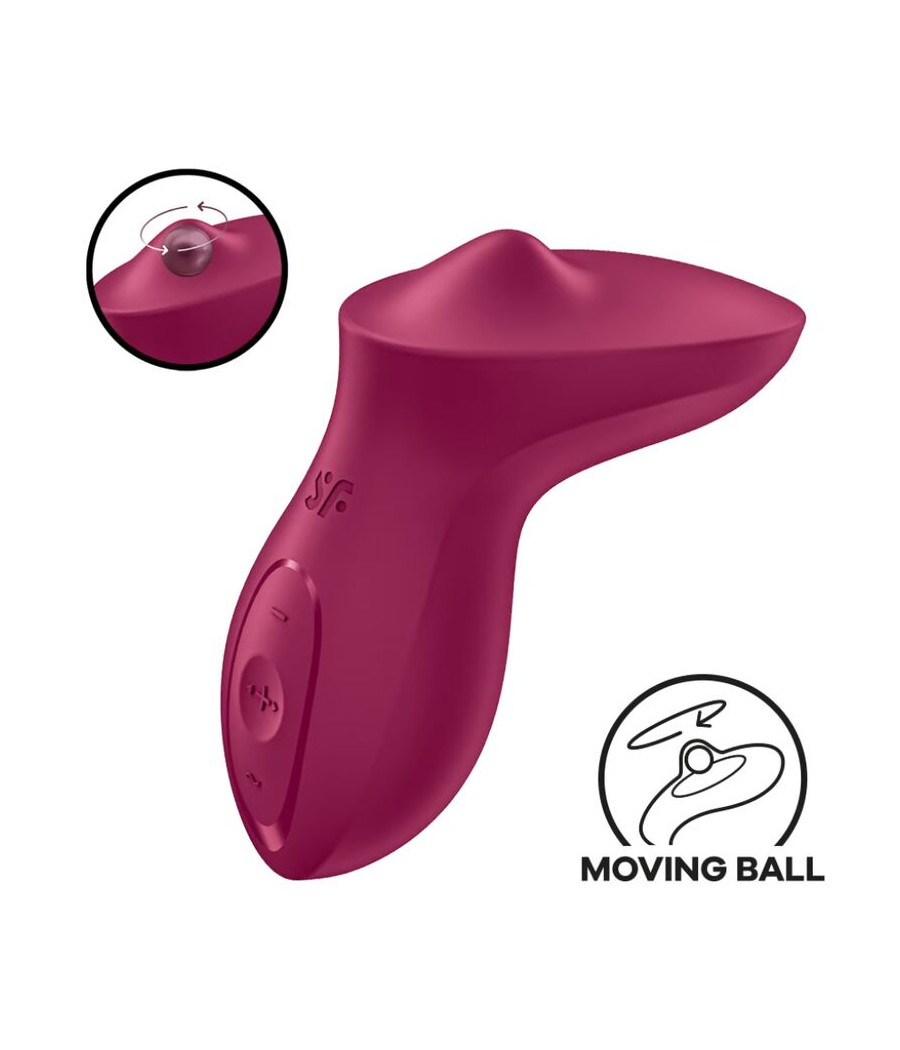 SATISFYER - EXCITERRR VIBRADOR LAY-ON CLÍTORIS FUCSIA
