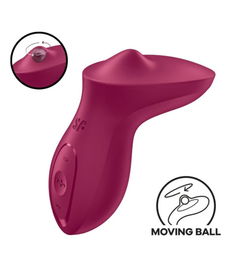 SATISFYER - VIBRADOR EXCITERRR LAY-ON CLITÓRIS FÚCSIA