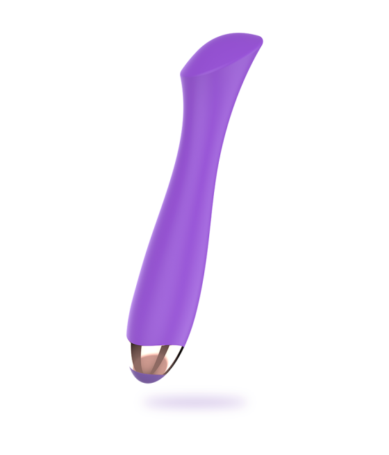 WOMANVIBE - VIBRATEUR RECHARGEABLE EN SILICONE MANDY POINT "K"