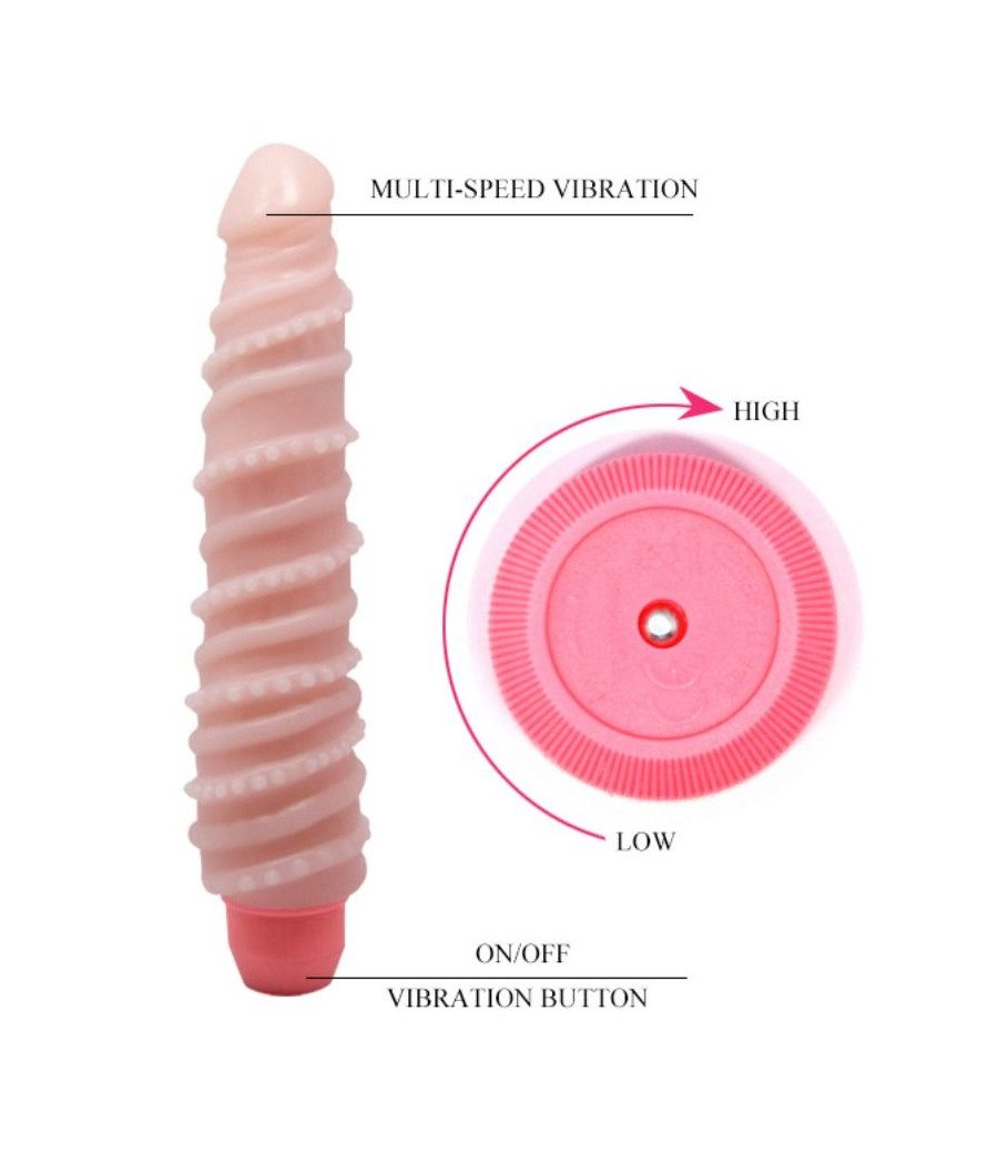 BAILE - FLEXI VIBE SENSUAL VIBRADOR ESPIRAL 19.5 CM