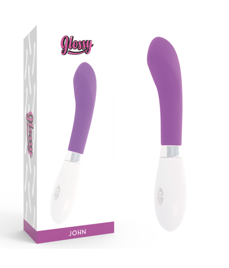 GLOSSY - JOHN VIBRATOR PURPLE