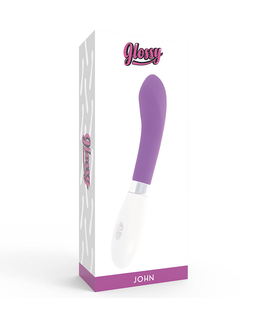 GLOSSY - JOHN VIBRADOR ROXO