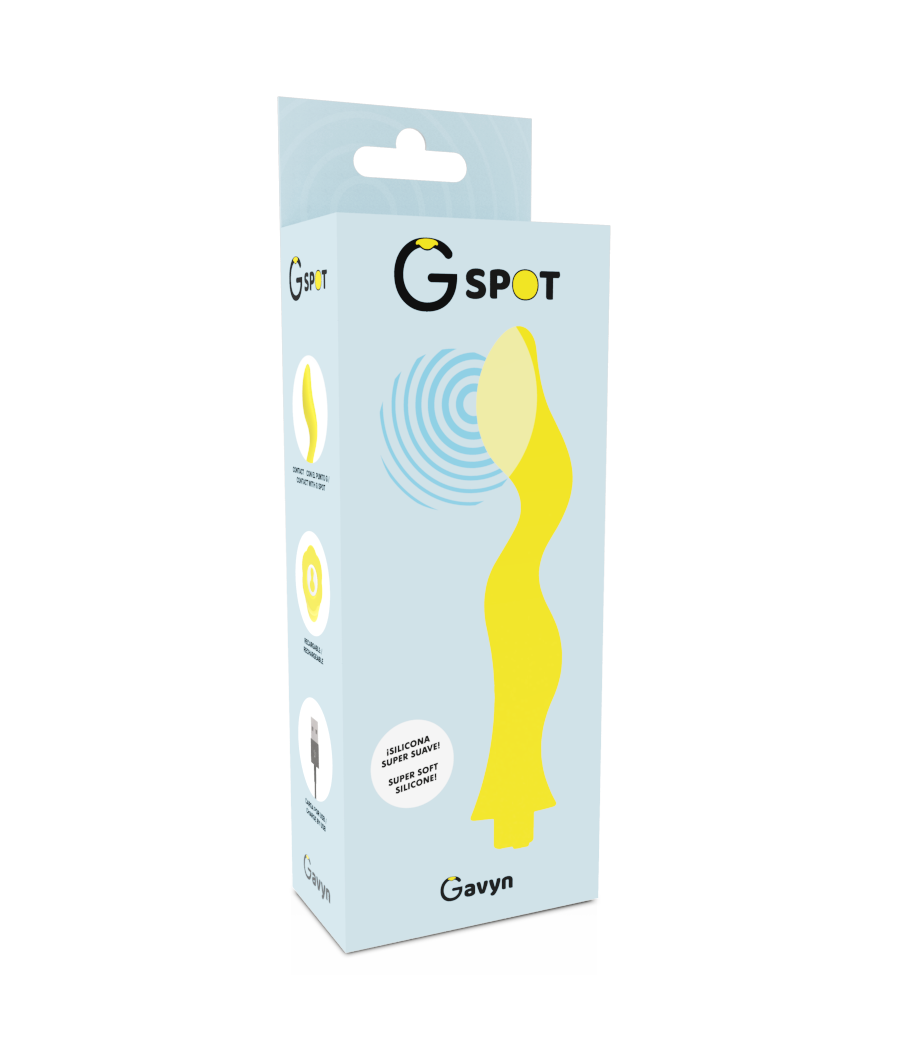 G-SPOT - VIBRATORE GAVYN G-SPOT GIALLO