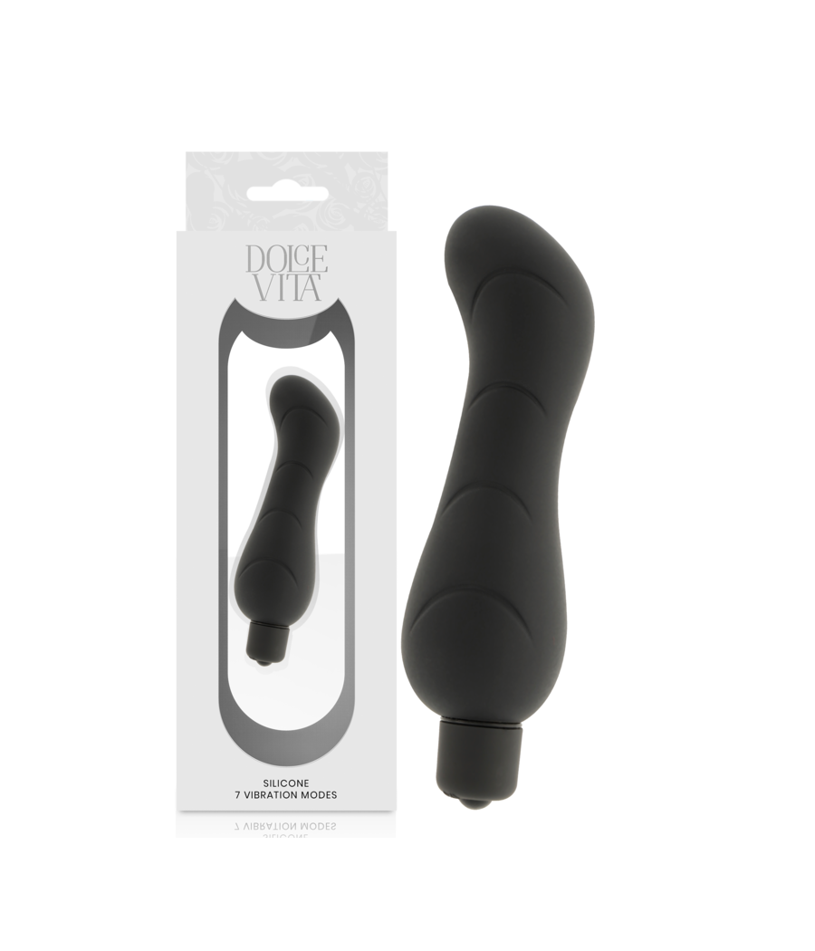 DOLCE VITA - G-SPOT BLACK SILICONE