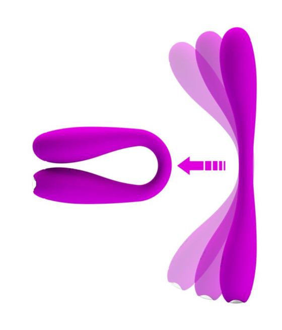 PRETTY LOVE - VIBRATORE FLESSIBILE YEDDA