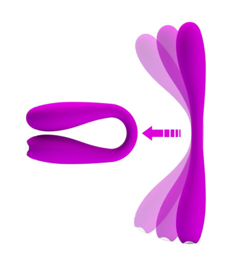 PRETTY LOVE - VIBRATEUR SOUPLE YEDDA