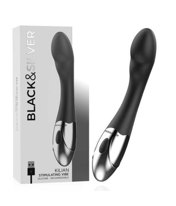 BLACK&SILVER - KILIAN VIBRADOR PUNTO G