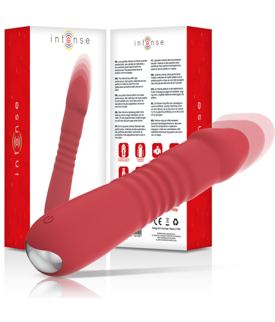 INTENSE - JUNI UP & DOWN 10 VIBRACIONES ROJO