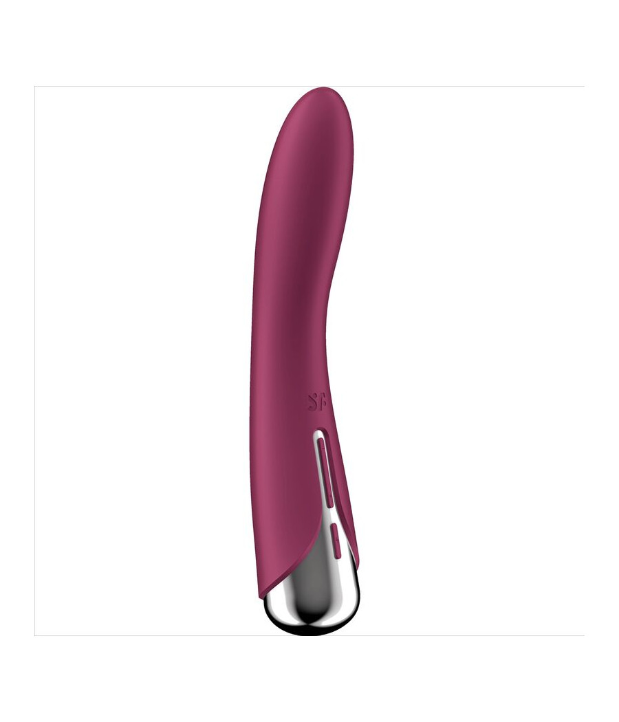 SATISFYER - VIBRADOR ROTATOR G-SPOT VIBE 1 G-SPOT VERMELHO