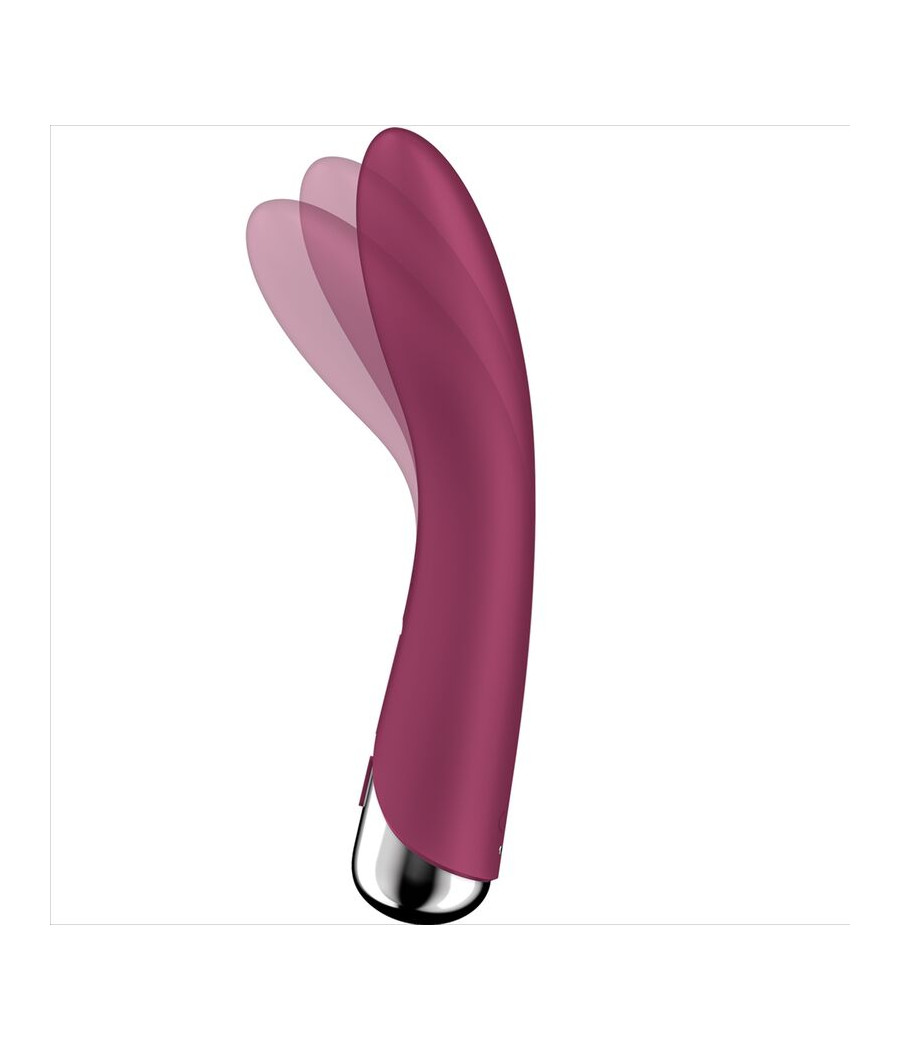 SATISFYER - SPINNING VIBE 1 VIBRATEUR ROTATEUR G-SPOT ROUGE