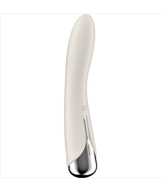 SATISFYER - SPINNING VIBE 1 G-SPOT BEIGE ROTATOR VIBRATOR