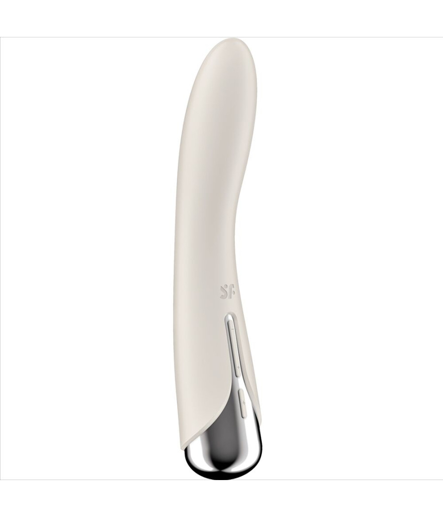 SATISFYER - SPINNING VIBE 1 VIBRADOR ROTADOR G-SPOT BEIGE
