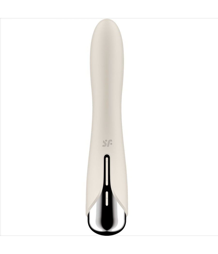 SATISFYER - SPINNING VIBE 1 VIBRADOR ROTADOR G-SPOT BEIGE