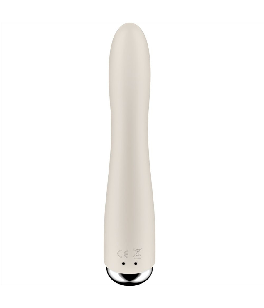 SATISFYER - SPINNING VIBE 1 G-SPOT BEIGE ROTATOR VIBRATOR