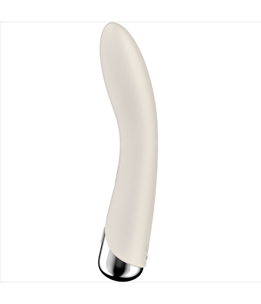 SATISFYER - SPINNING VIBE 1 VIBRADOR ROTADOR G-SPOT BEIGE
