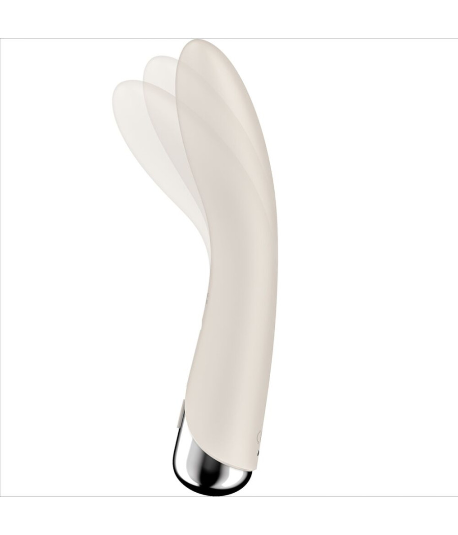 SATISFYER - SPINNING VIBE 1 VIBRADOR ROTADOR G-SPOT BEIGE
