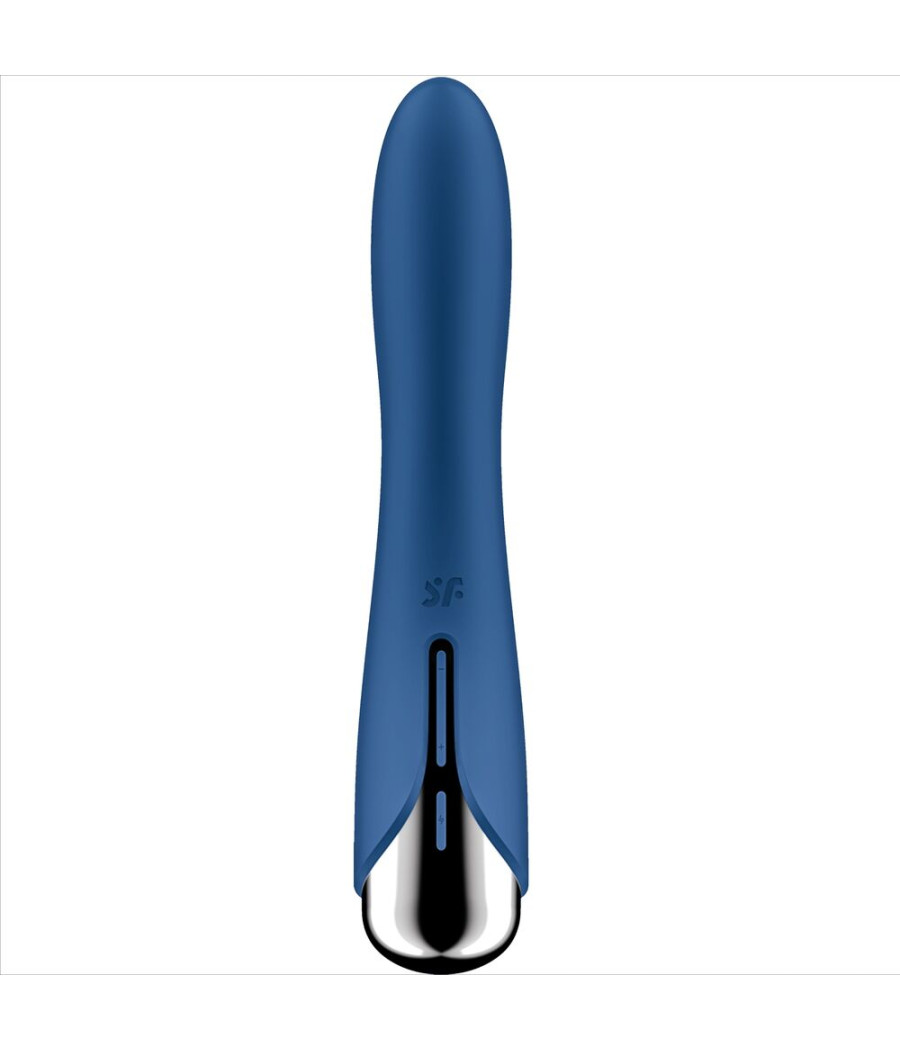 SATISFYER - VIBRATEUR ROTATEUR BLEU SPINNING VIBE 1 G-SPOT