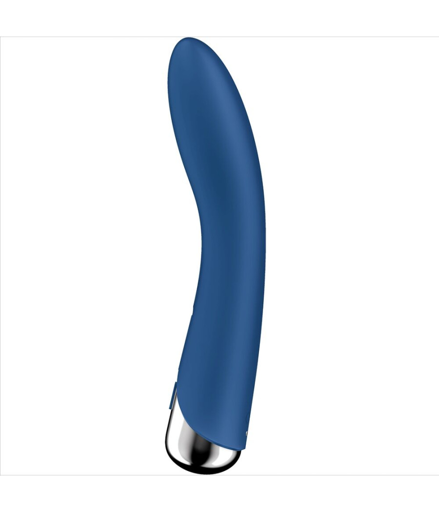 SATISFYER - VIBRATEUR ROTATEUR BLEU SPINNING VIBE 1 G-SPOT