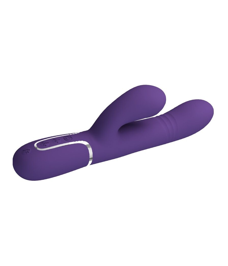 PRETTY LOVE - VIBRADOR PUNTO G MULTIFUNCIÓN MORADO