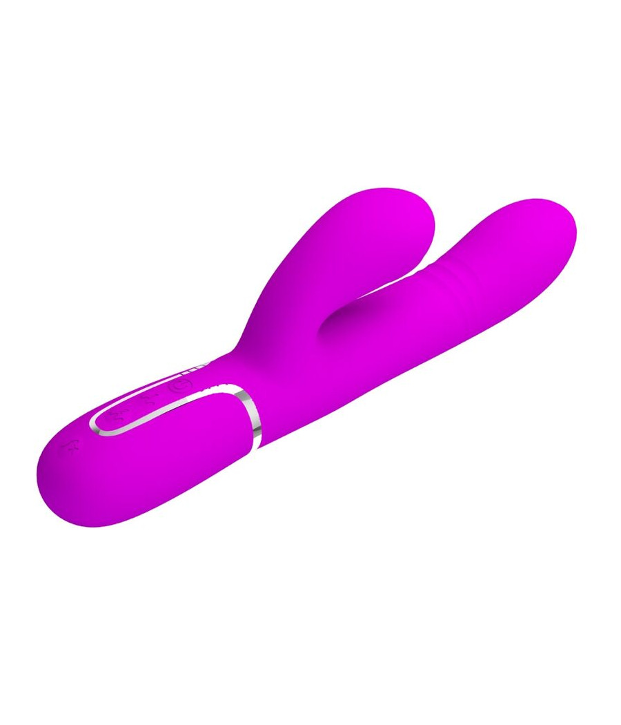 PRETTY LOVE - VIBRATEUR MULTIFONCTION G-SPOT FUCHSIA