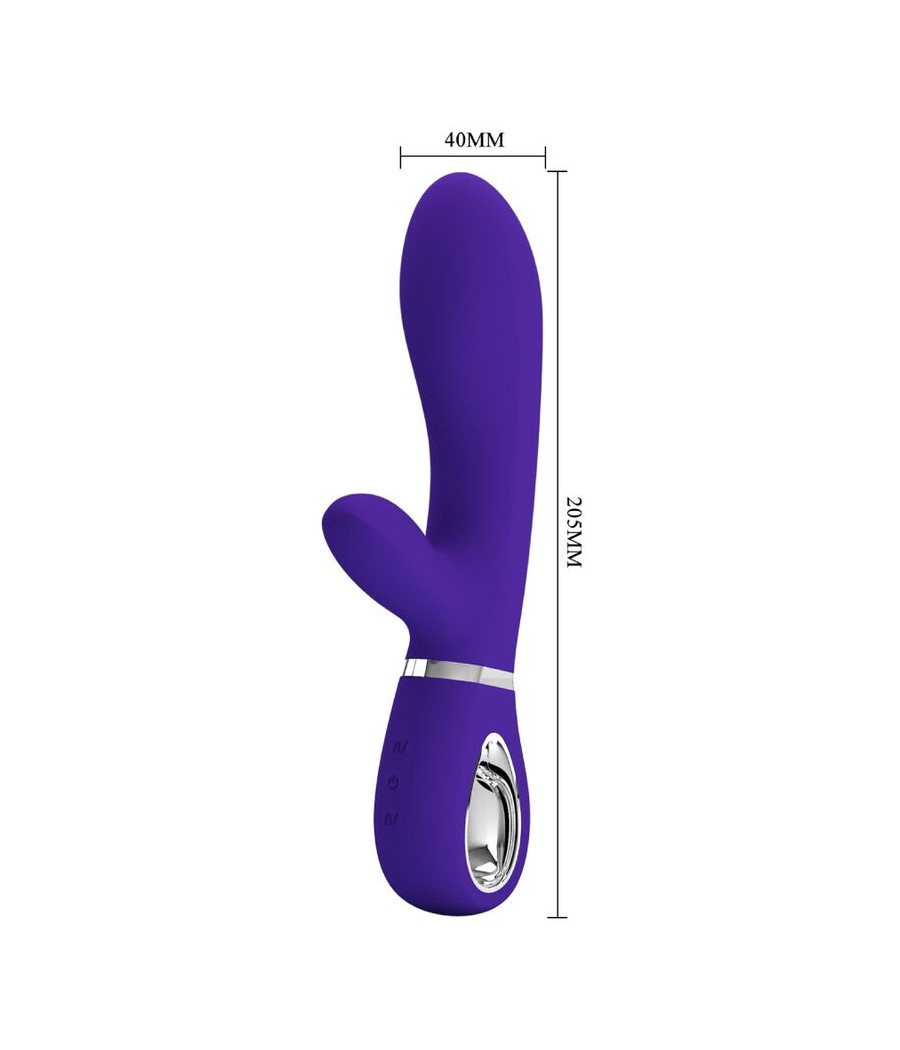 PRETTY LOVE - VIBRATEUR MULTIFONCTION G-SPOT THOMAS VIOLET