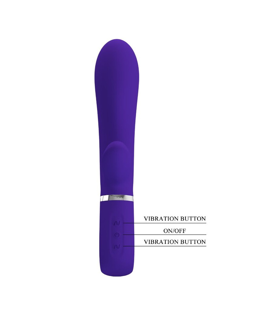 PRETTY LOVE - VIBRATEUR MULTIFONCTION G-SPOT THOMAS VIOLET