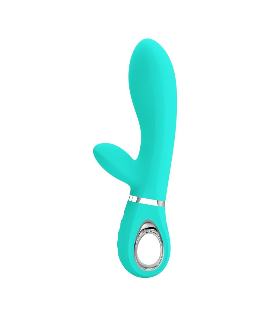 PRETTY LOVE - THOMAS MULTIFUNKTIONS-G-SPOT-VIBRATOR AQUA GREEN