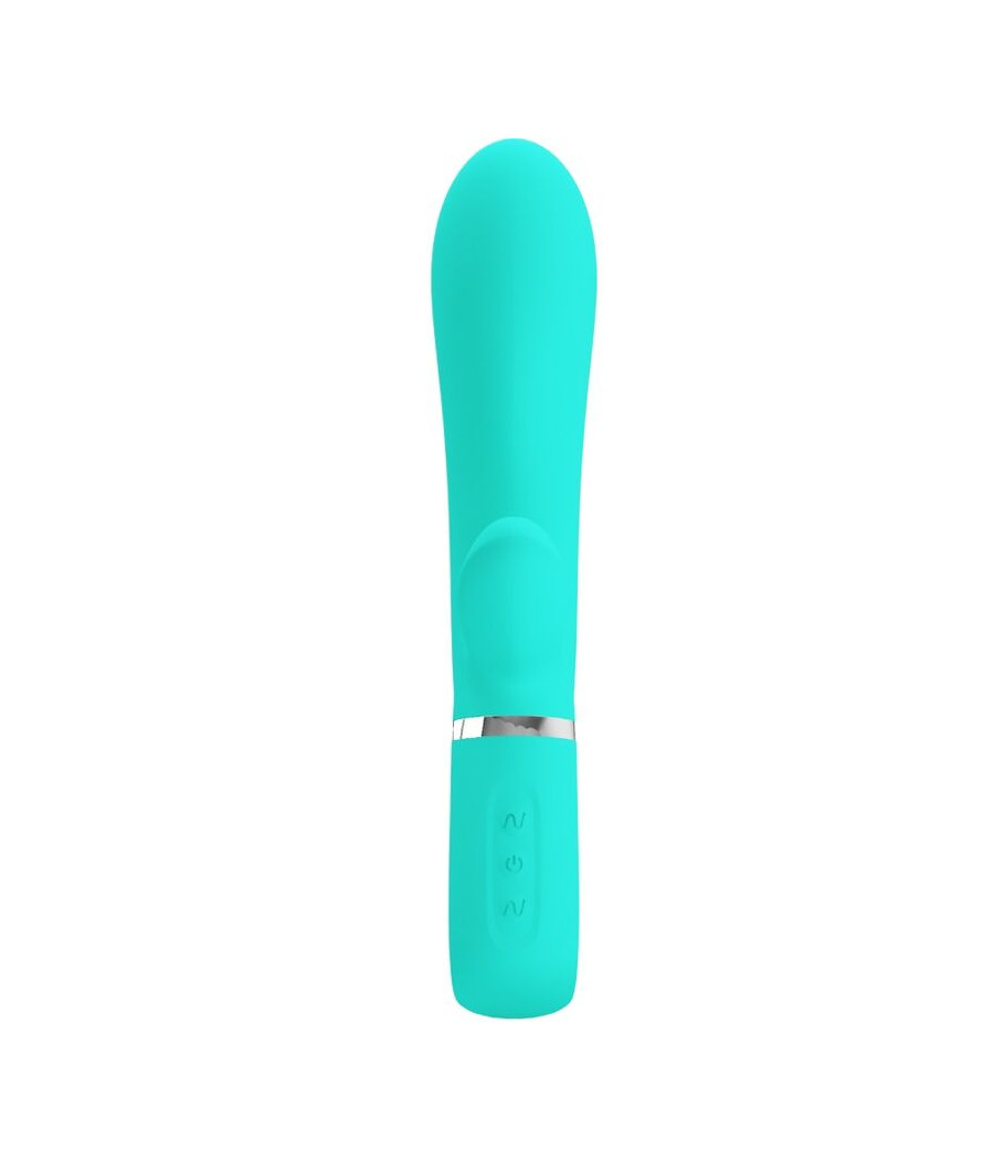 PRETTY LOVE - THOMAS MULTIFUNKTIONS-G-SPOT-VIBRATOR AQUA GREEN