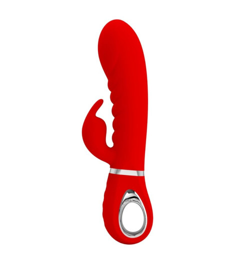 PRETTY LOVE - PRESCOTT MULTIFUNKTIONS-G-SPOT-VIBRATOR ROT