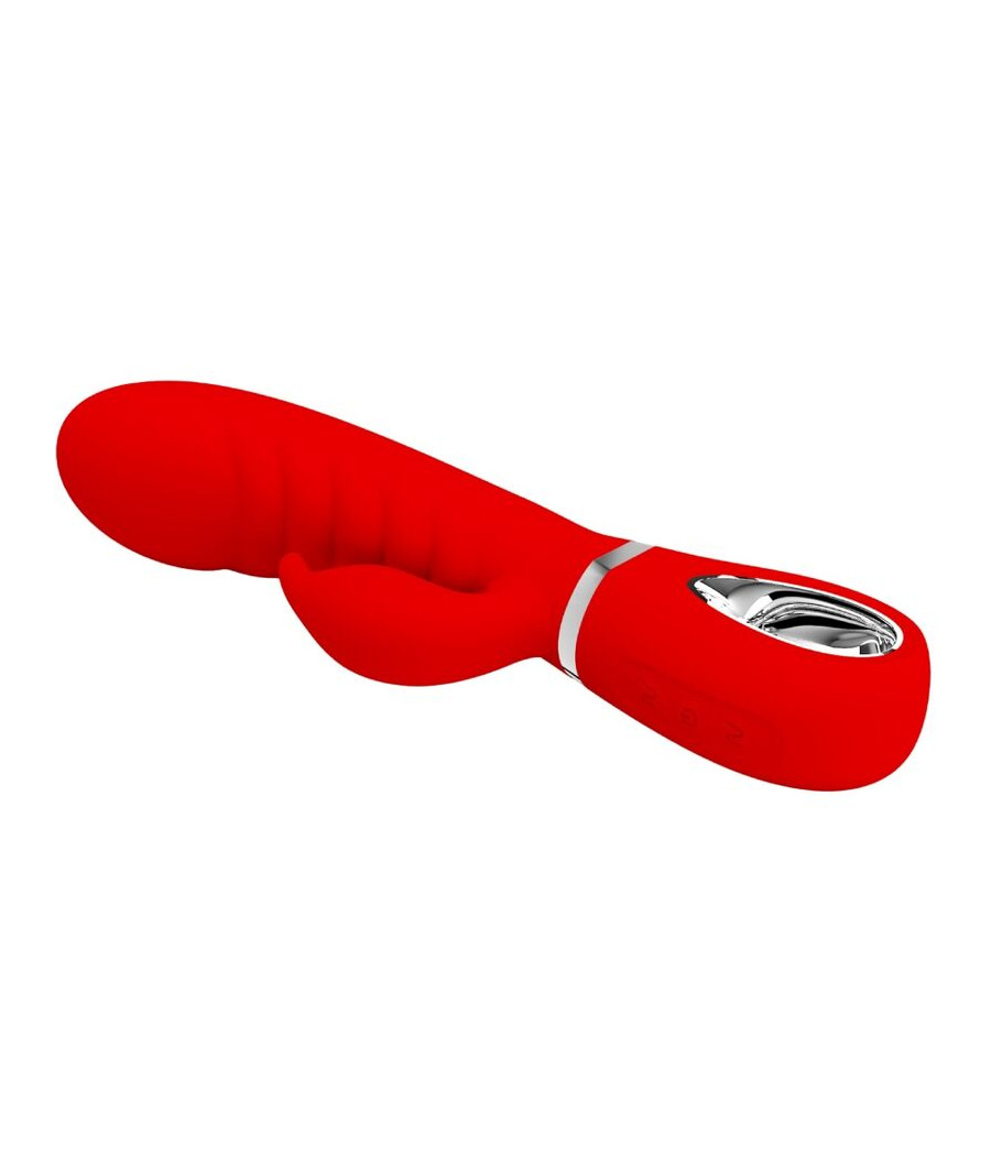 PRETTY LOVE - PRESCOTT MULTIFUNKTIONS-G-SPOT-VIBRATOR ROT