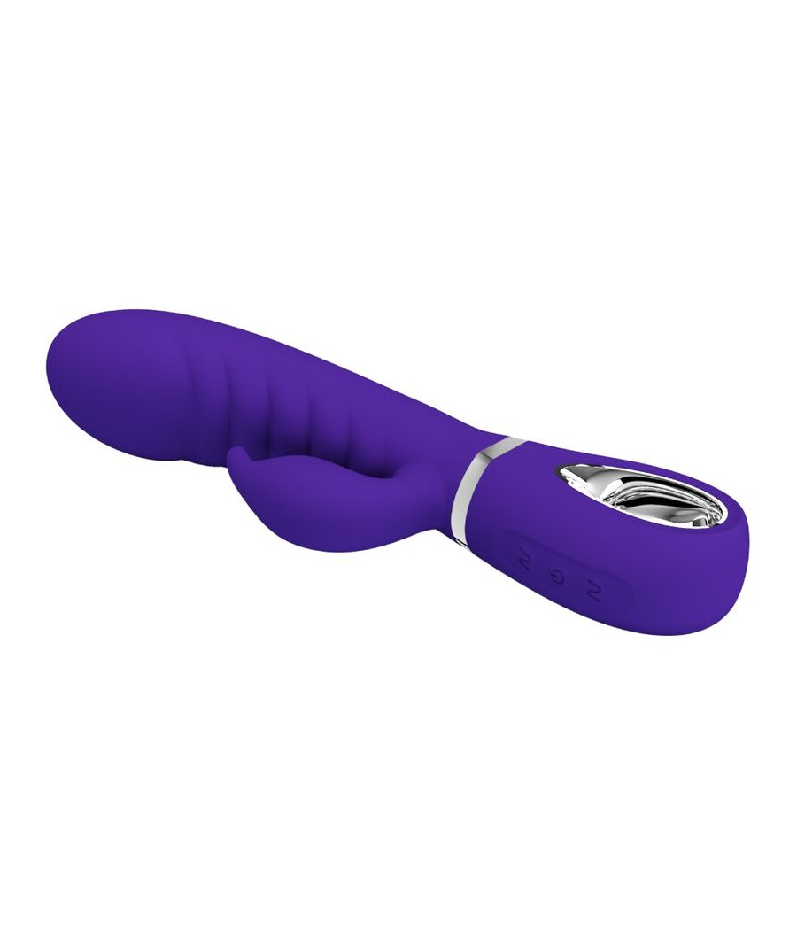 PRETTY LOVE - VIBRATORE MULTIFUNZIONE G-SPOT PRESCOTT VIOLA