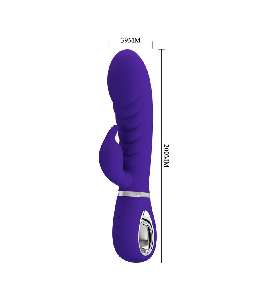 PRETTY LOVE - PRESCOTT MULTIFUNKTIONS-G-SPOT-VIBRATOR LILA