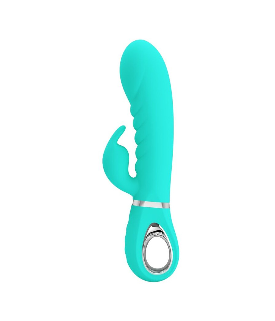 PRETTY LOVE - PRESCOTT VIBRADOR PUNTO G MULTIFUNCIÓN VERDE AGUA