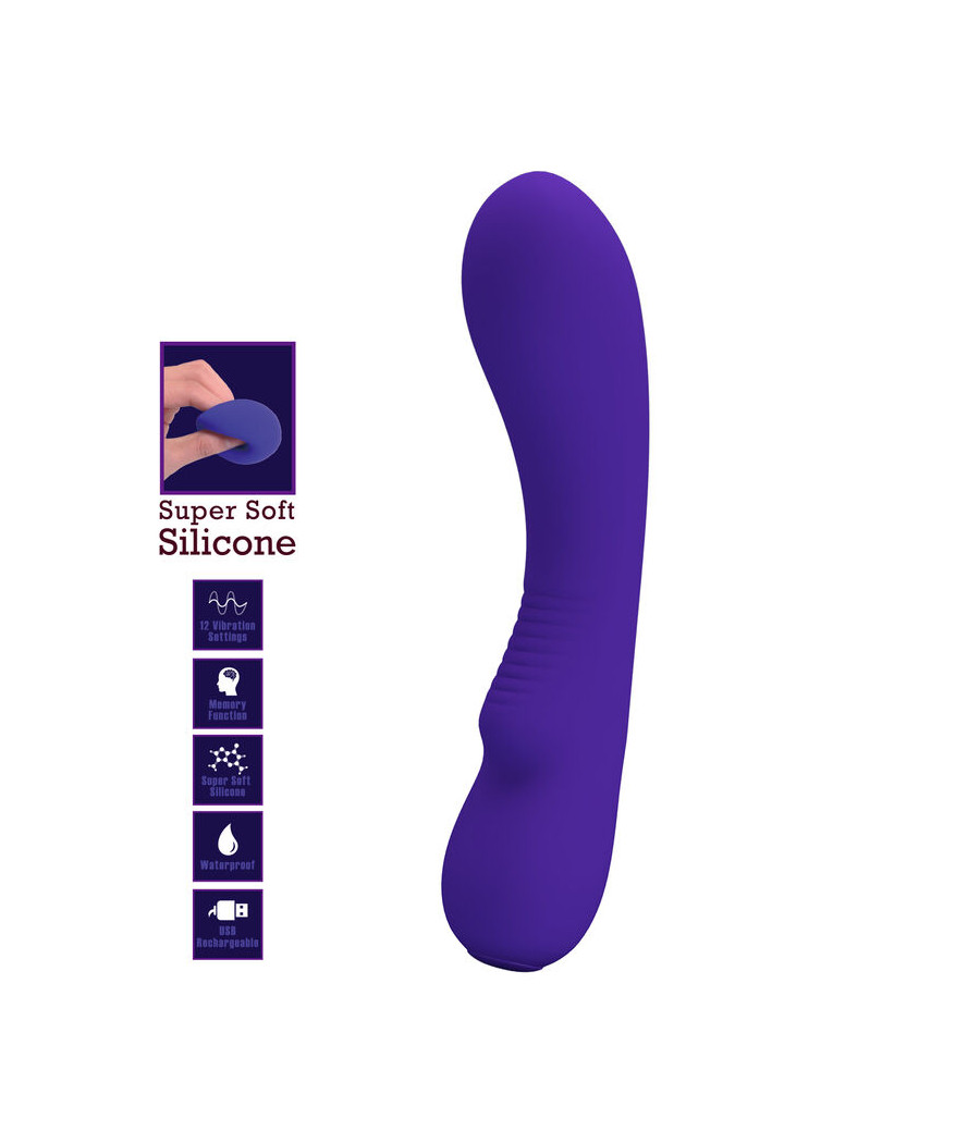 PRETTY LOVE - PRESCOTT WIEDERAUFLADBARER VIBRATOR LILA