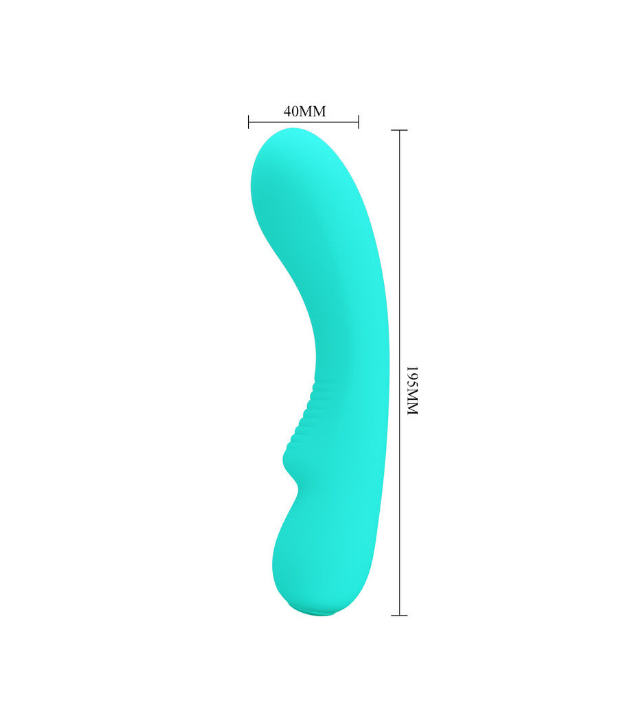 PRETTY LOVE - VIBRATEUR RECHARGEABLE PRESCOTT VERT AQUA