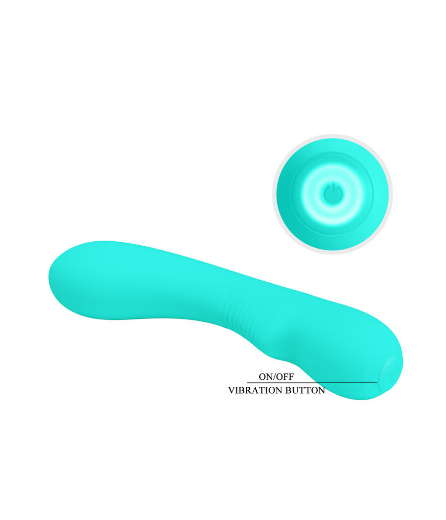 PRETTY LOVE - VIBRATORE RICARICABILE PRESCOTT VERDE ACQUA
