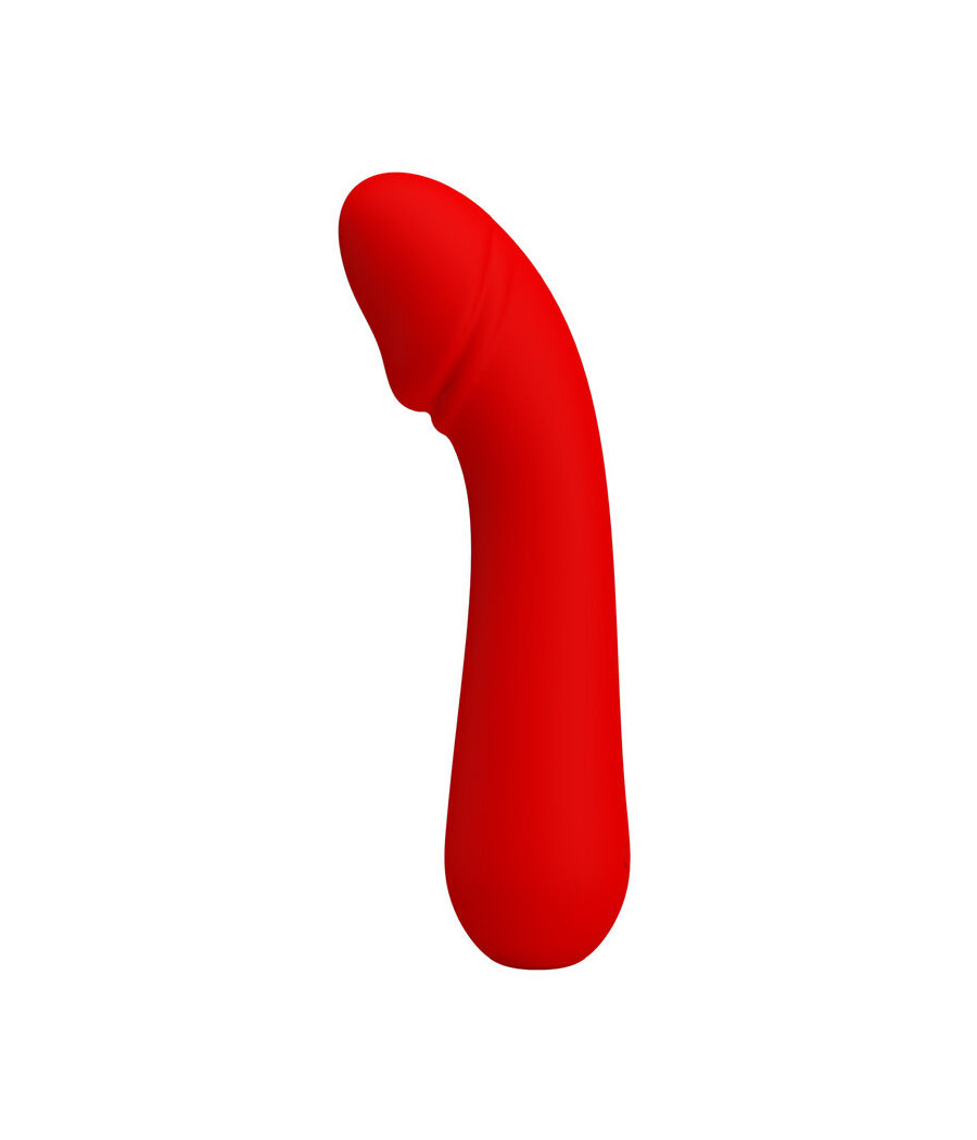 PRETTY LOVE - VIBRADOR RECARREGVEL CETUS VERMELHO
